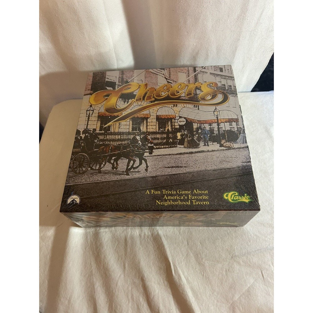 Vintage Cheers TV Show Trivia Board Game 1992 Classic Games New Sealed